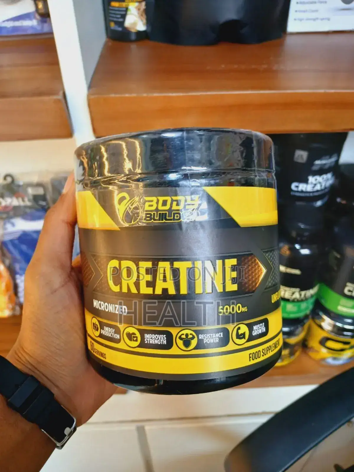 Creatine Monohydrate 60 Serving( Body Builder )
