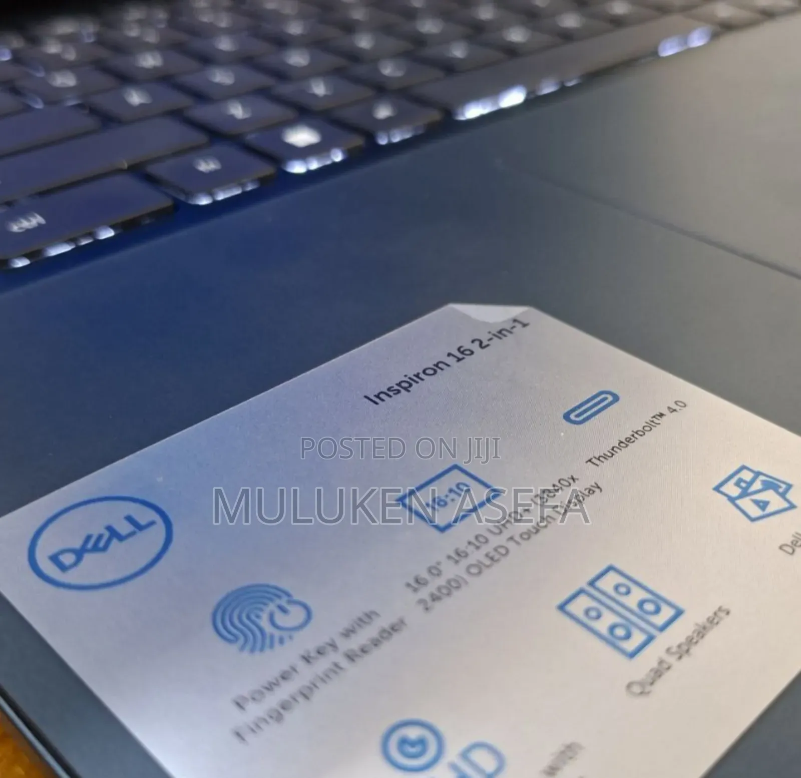 New Laptop Dell Inspiron 16 5620 16GB Intel Core I7 SSD 1T