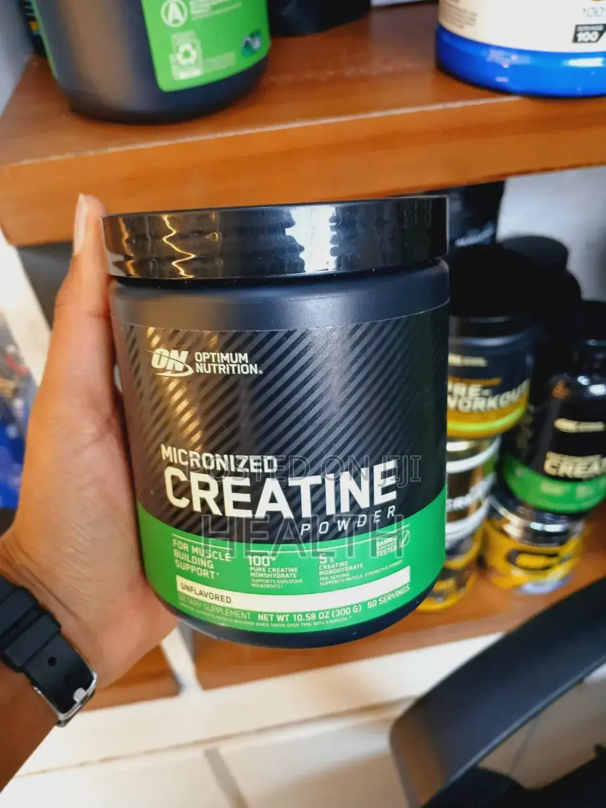 Optimum Nutrition's Micronized Creatine Monohydrate 300gms