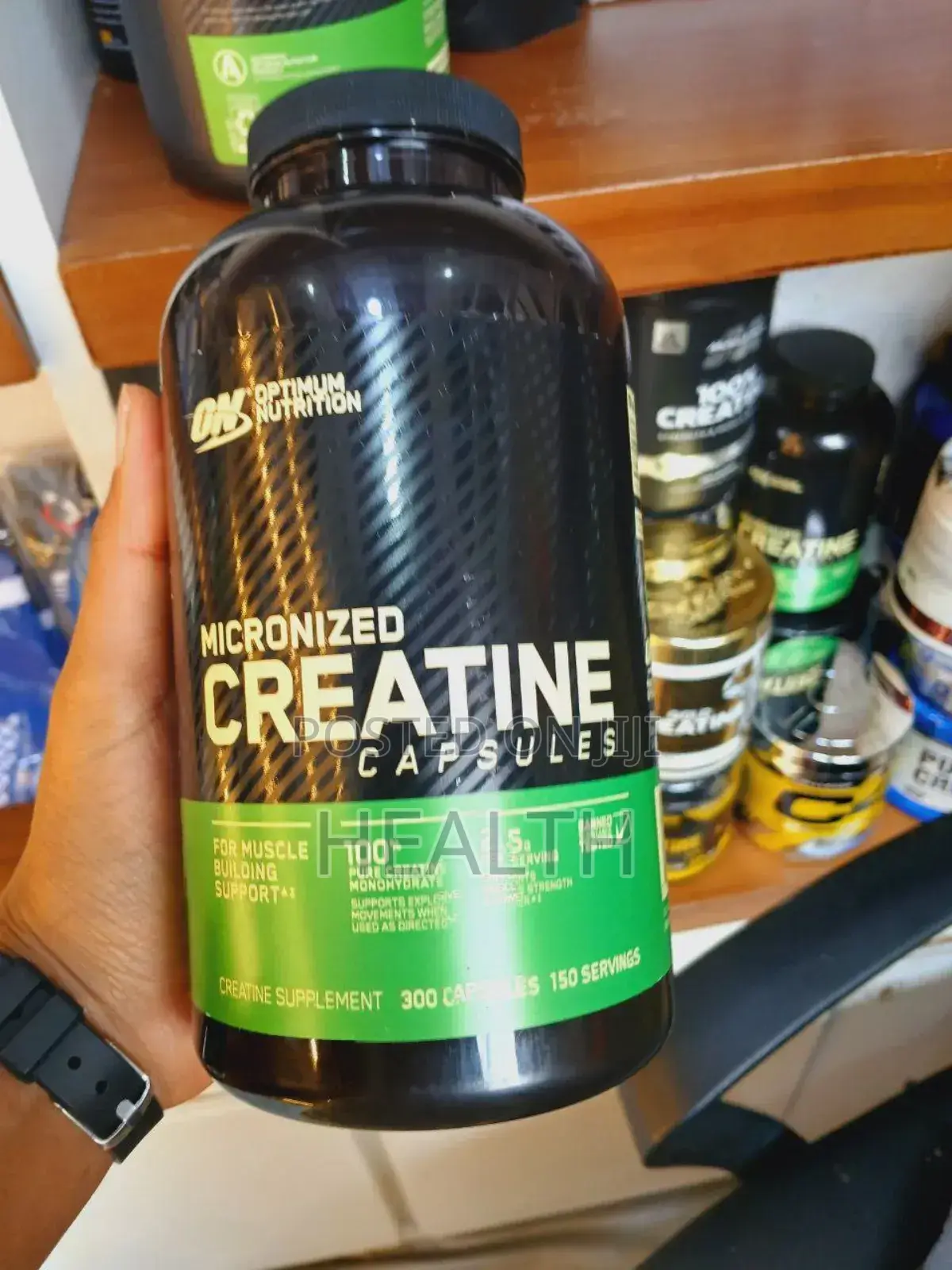 Micronized Creatine Monohydrate Capsule(300 Capsule)