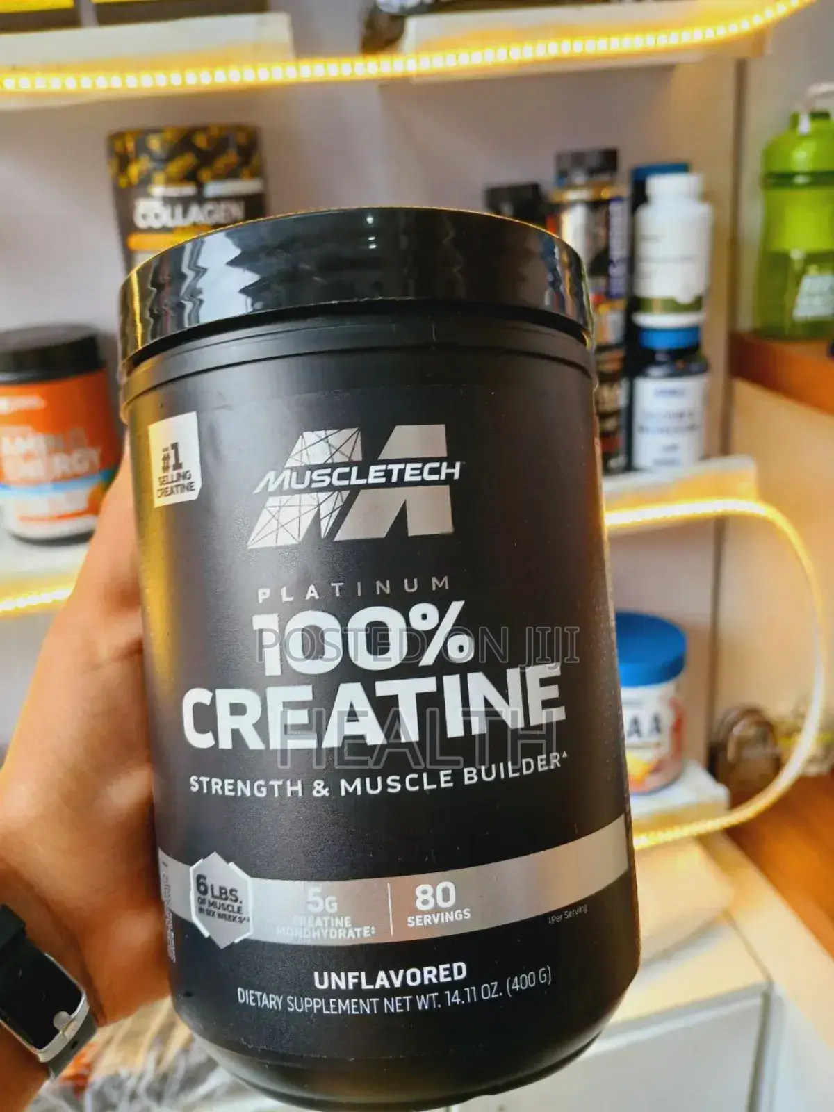 Platinum 100% Creatine Monohydrate 400gm