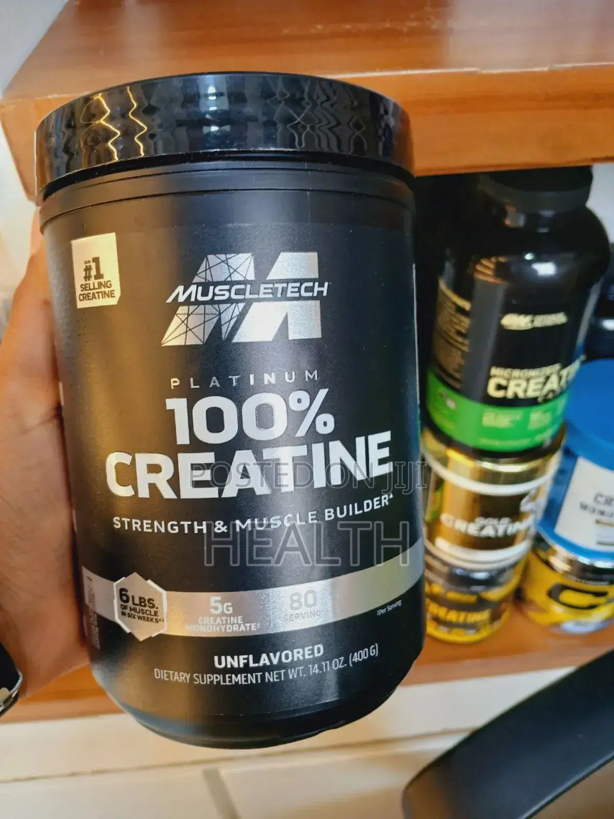 Muscletech Platinum Creatine Monohydrate 400gm
