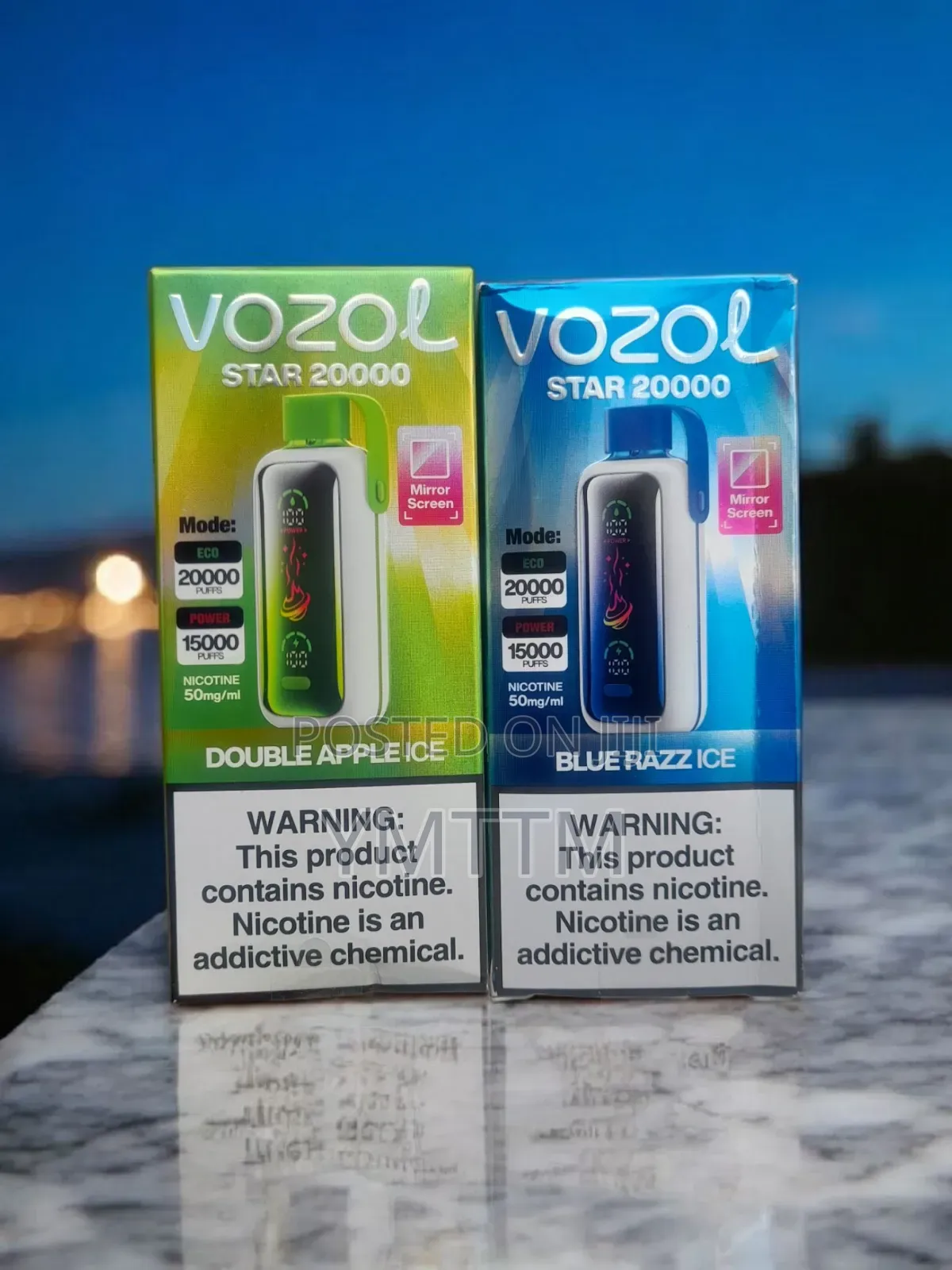 20,000puff- Vozol Vape at Hand %Discounted