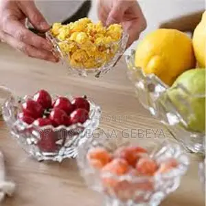 Glass Kitchen Prep Serving Bowls 6pcs