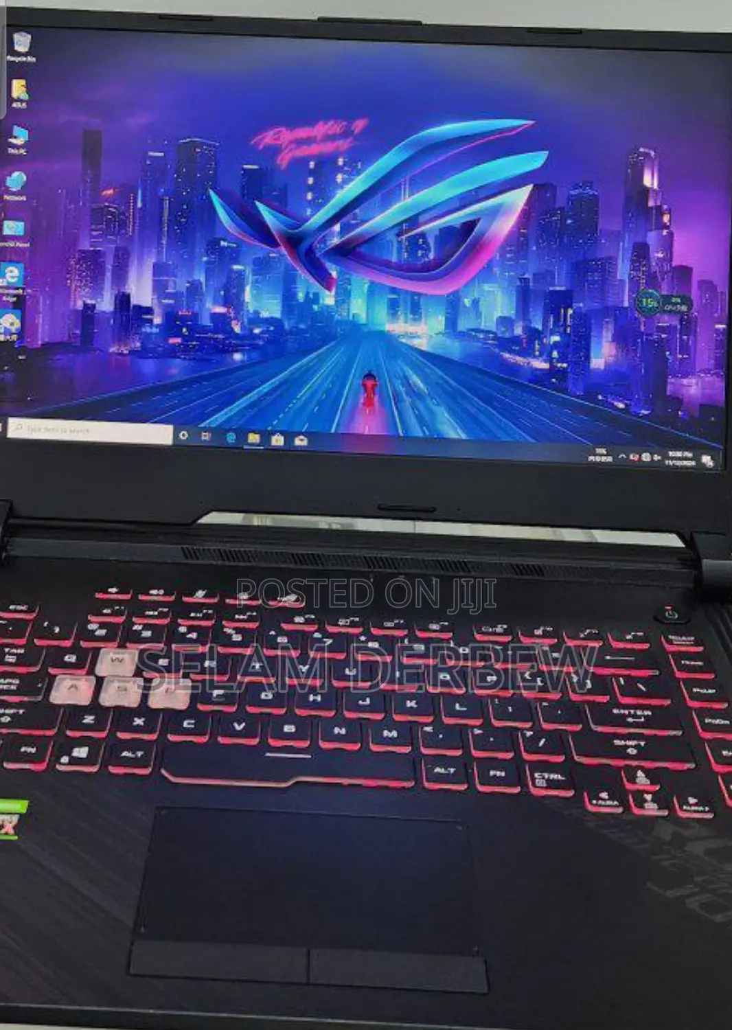 New Laptop Asus ROG Strix G15 16GB Intel Core I7 SSD 512GB
