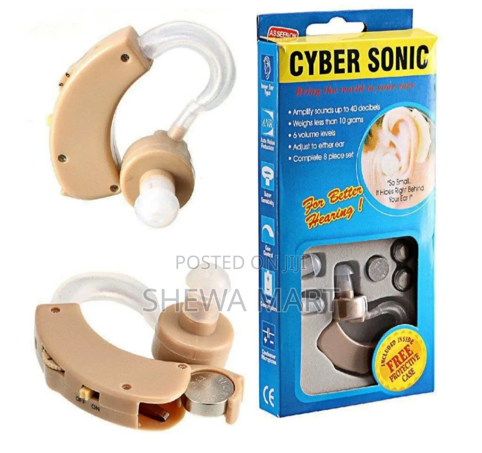 የጆሮ ማዳመጫ Cyber Sonic