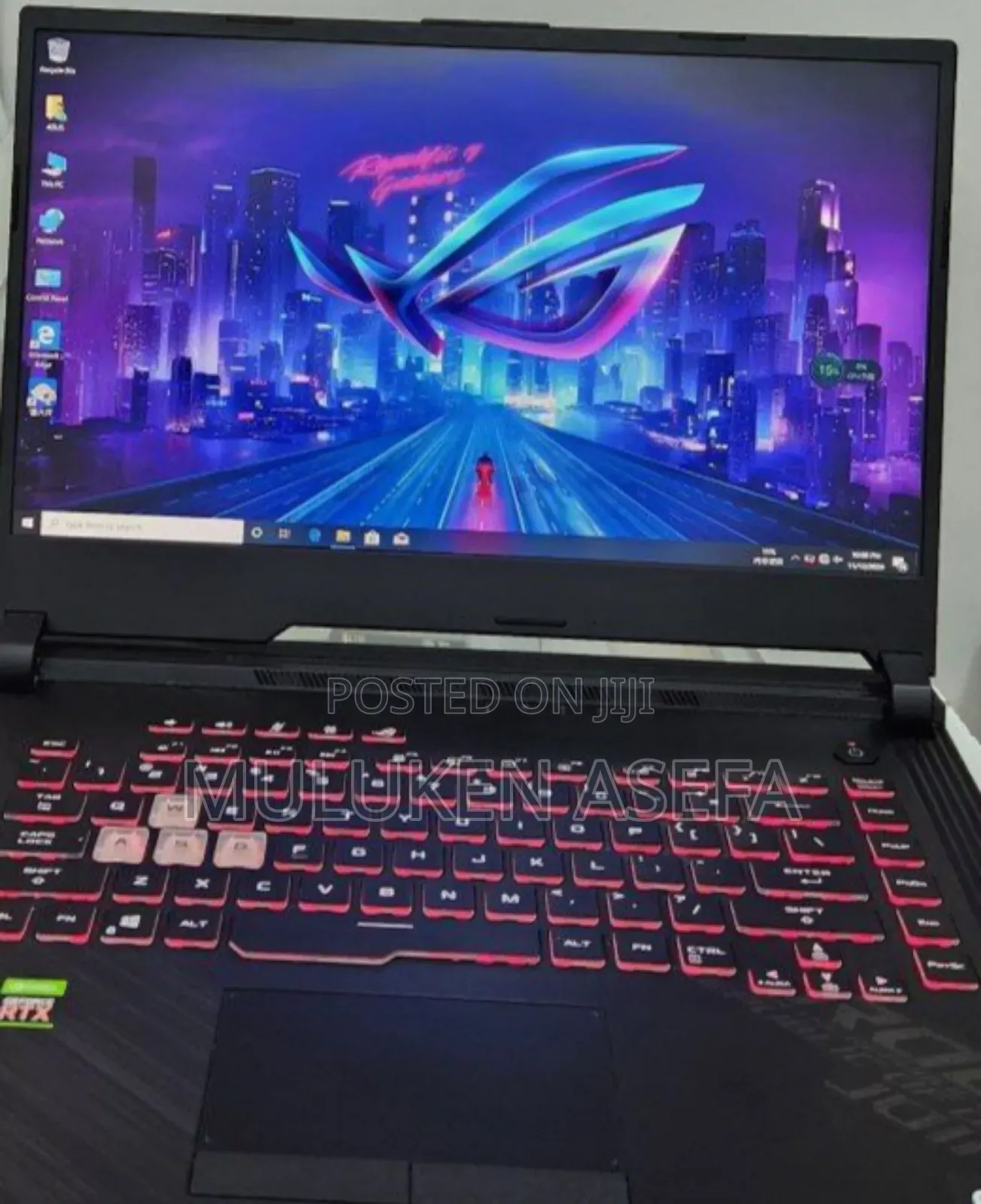 New Laptop Asus ROG Strix G15 16GB Intel Core I7 SSD 512GB