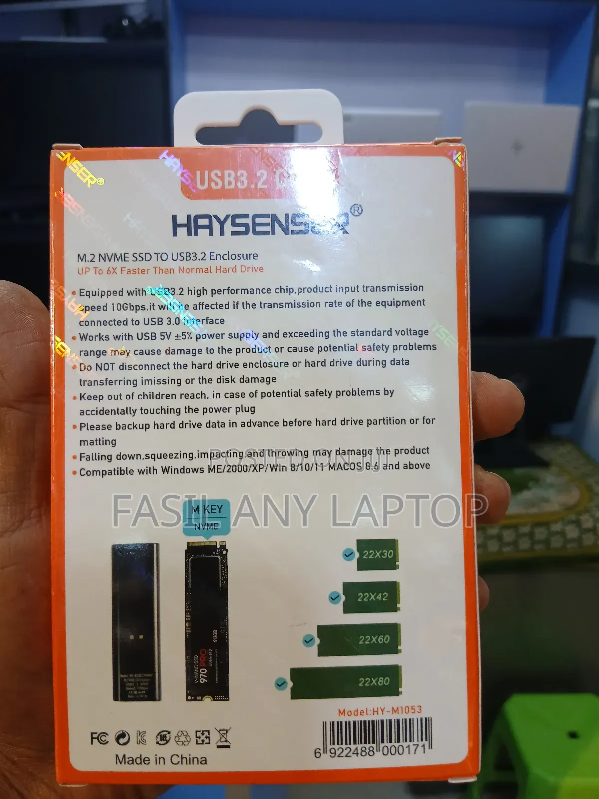 Hysensor Ssd Reader