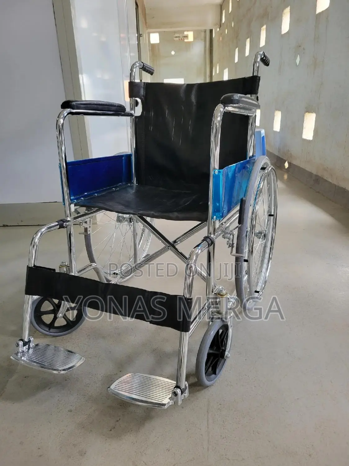 Wheelchair//Aluminium Footplate - Pair - Spare for 43260-2