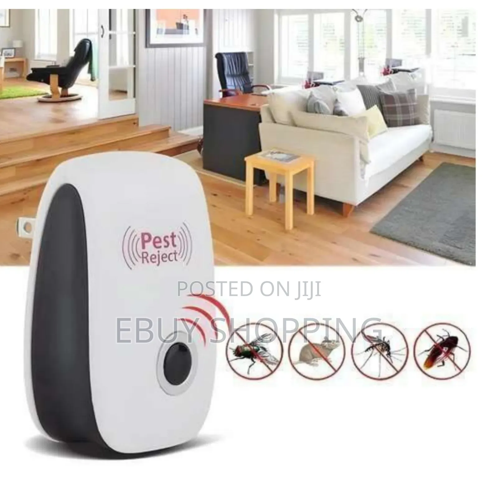 **Mouseexit Ultrasonic Repeller – Safe for Kids Pets**