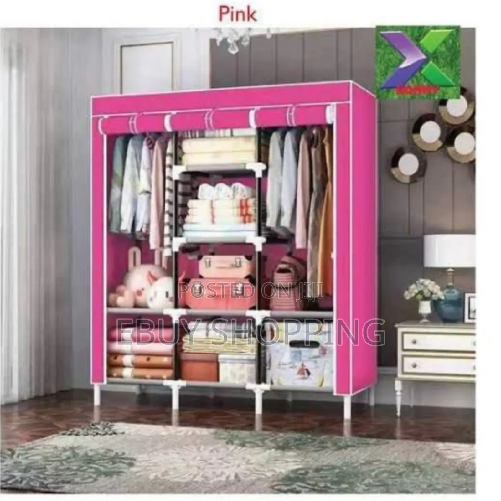 **Contemporary Wardrobe With Sturdy Carbon-Plastic Joints**