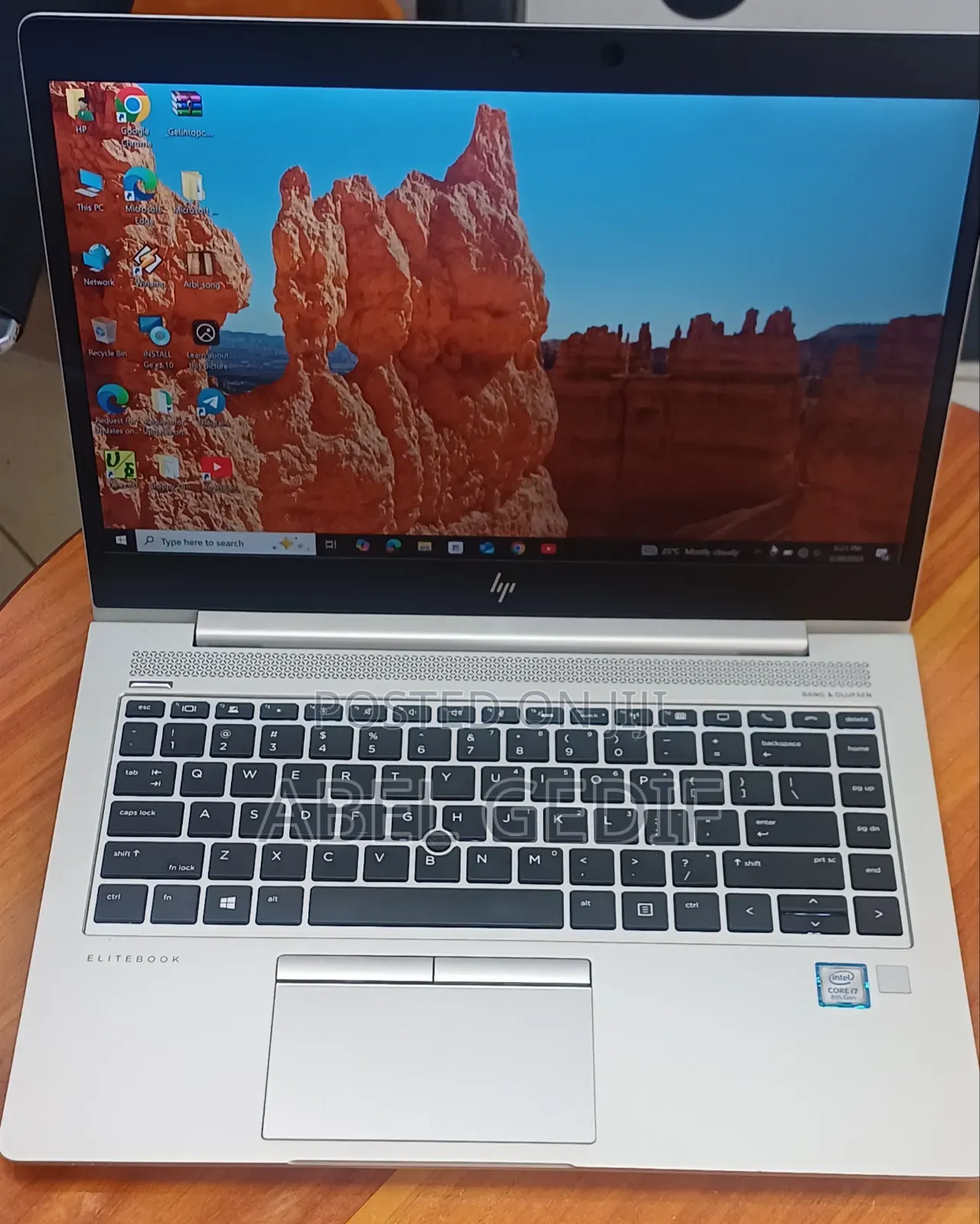 New Laptop HP EliteBook 840 16GB Intel Core I7 SSD 512GB