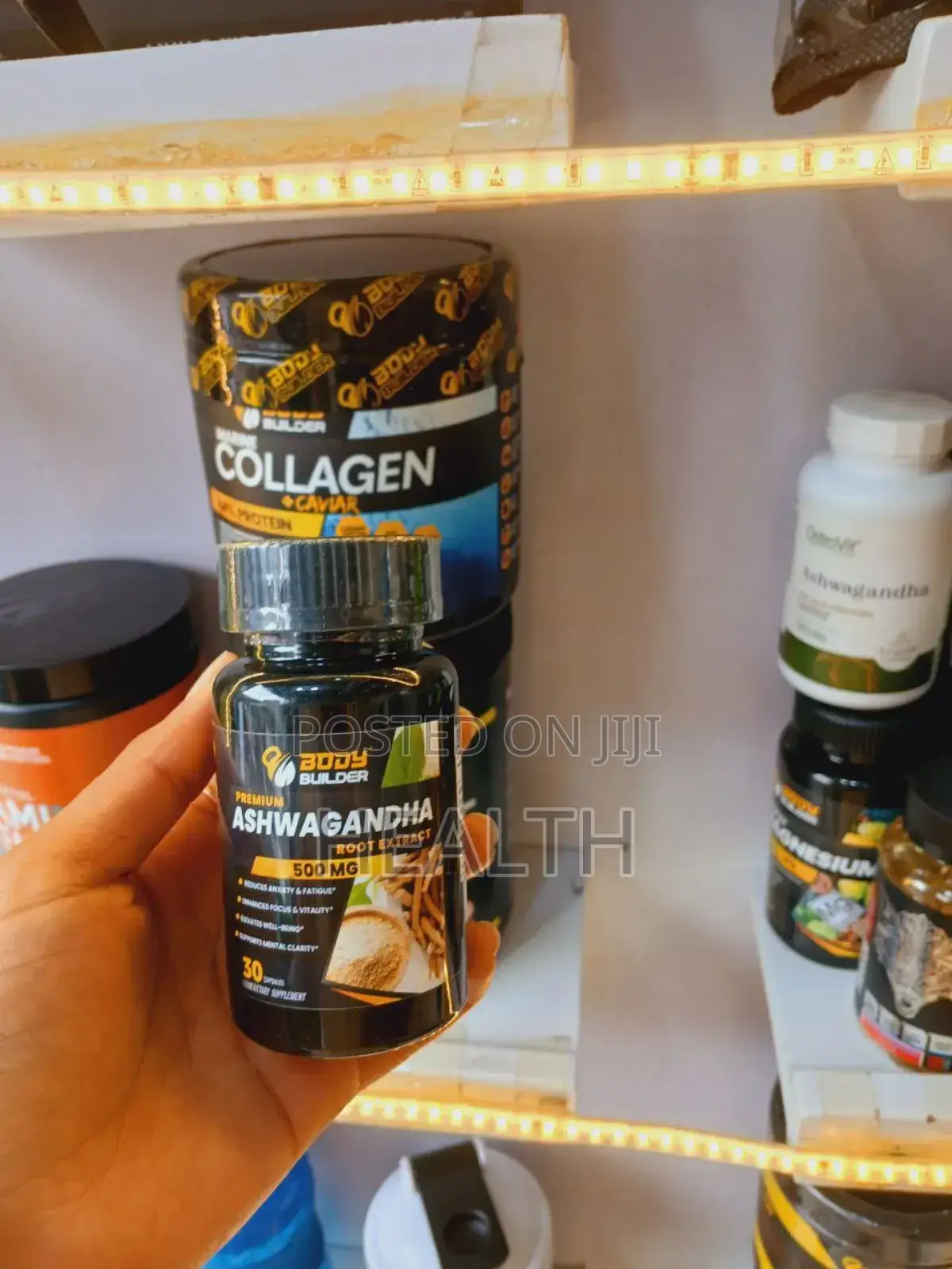 Premium Ashwaganda Root Extract 500mg