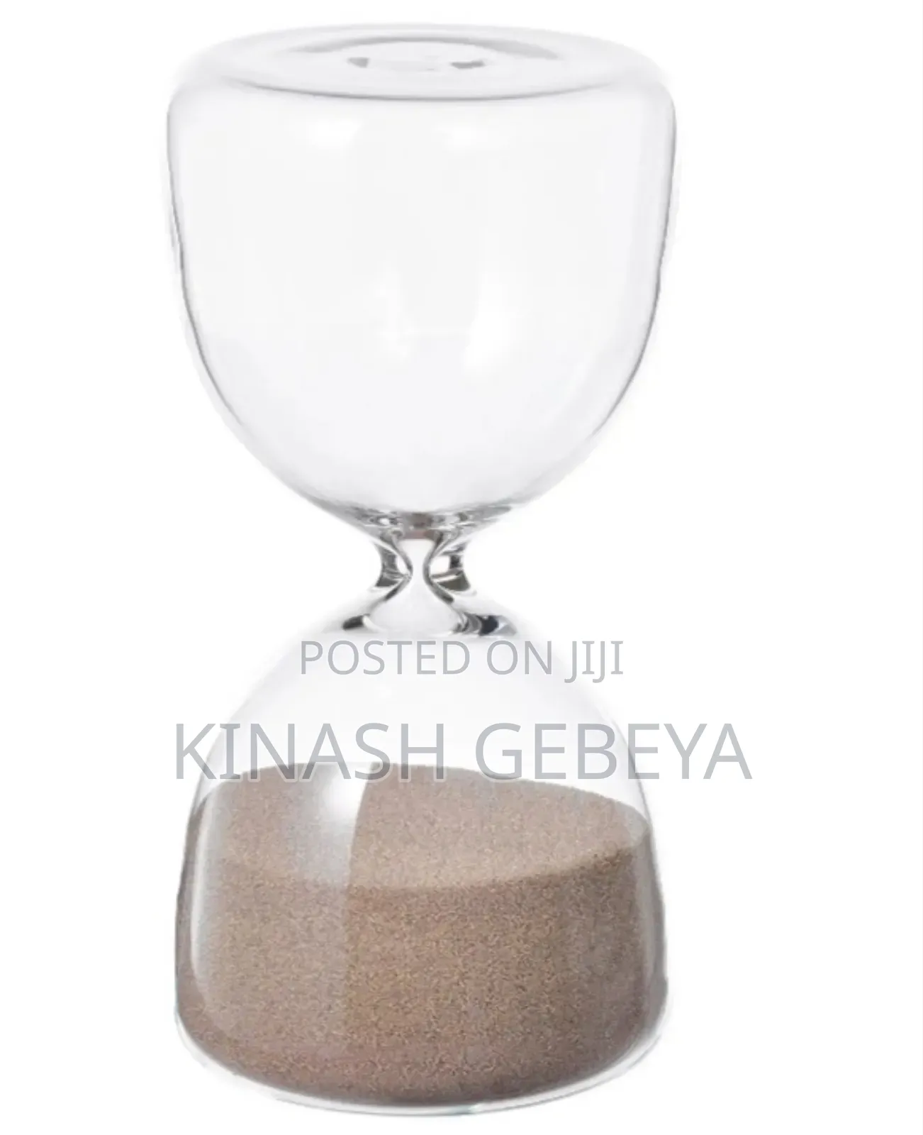 Ikea Decorative Hourglass(ለቤት እና ቢሮ ማሳመሪያ)