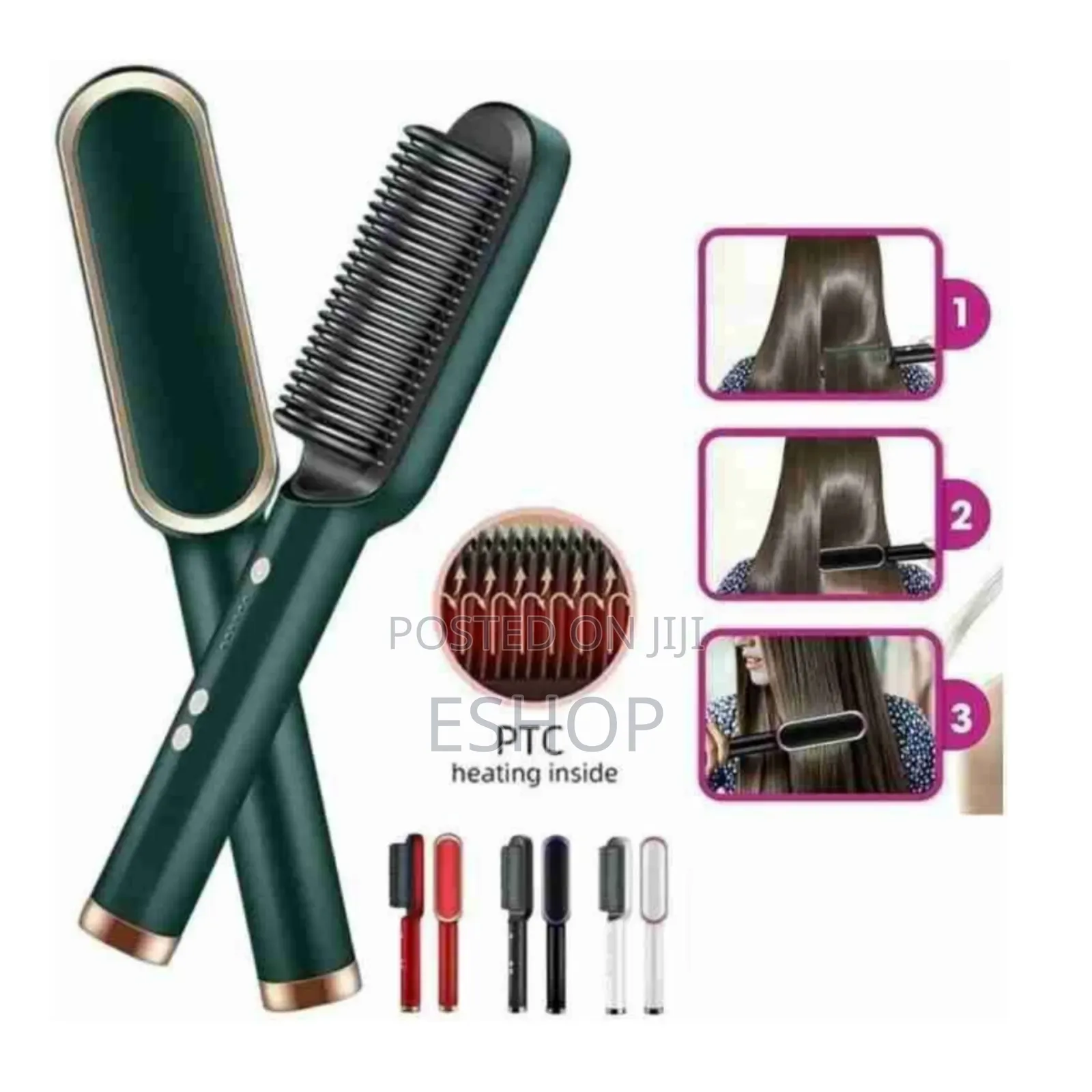 **"Ultimate Hair Transformer: From Kinky to Pin-Straight"**