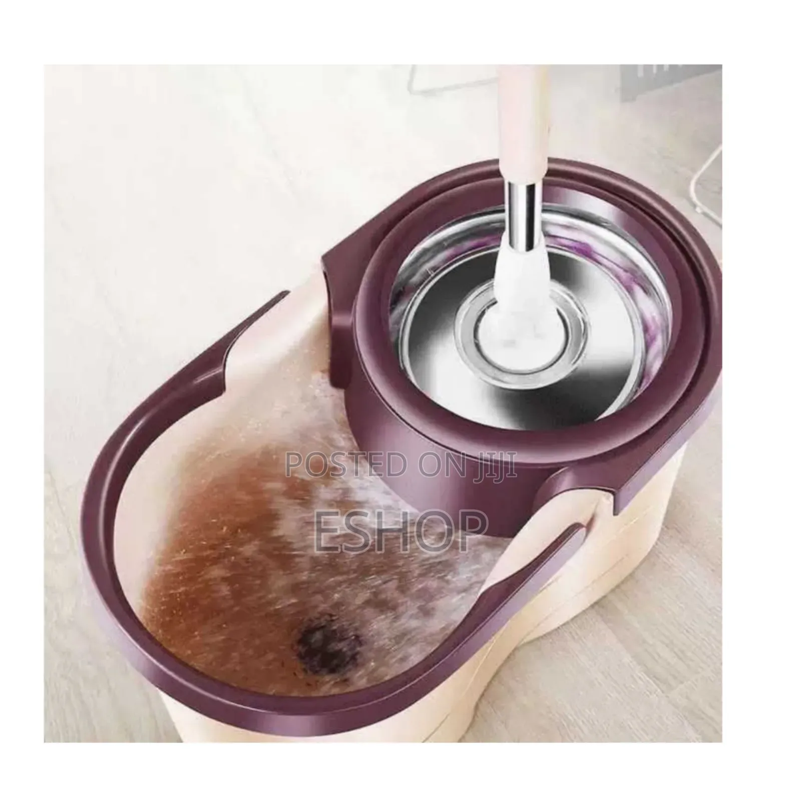 Cleansmart Spin Mop Hands-Free Wringing +360 Maneuverability