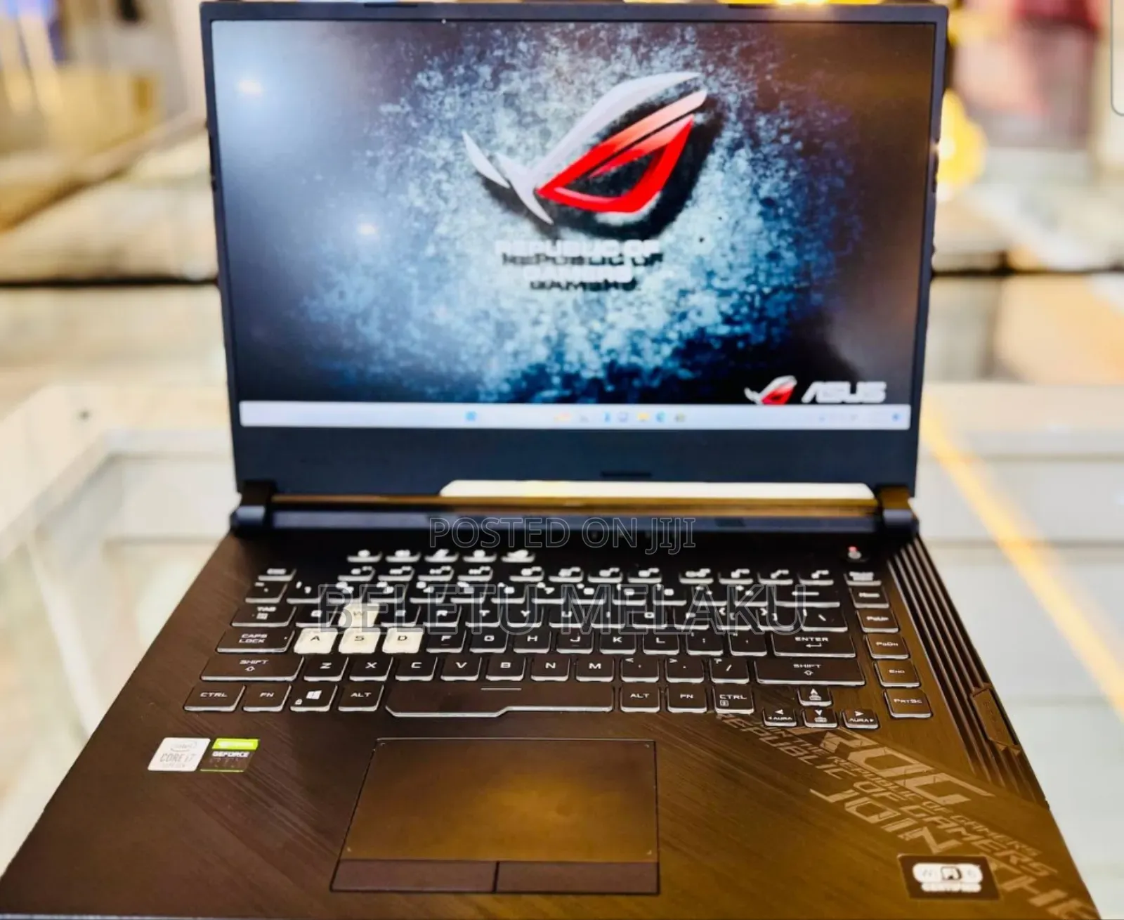 New Laptop Asus ROG Strix G15 16GB Intel Core I7 SSD 512GB