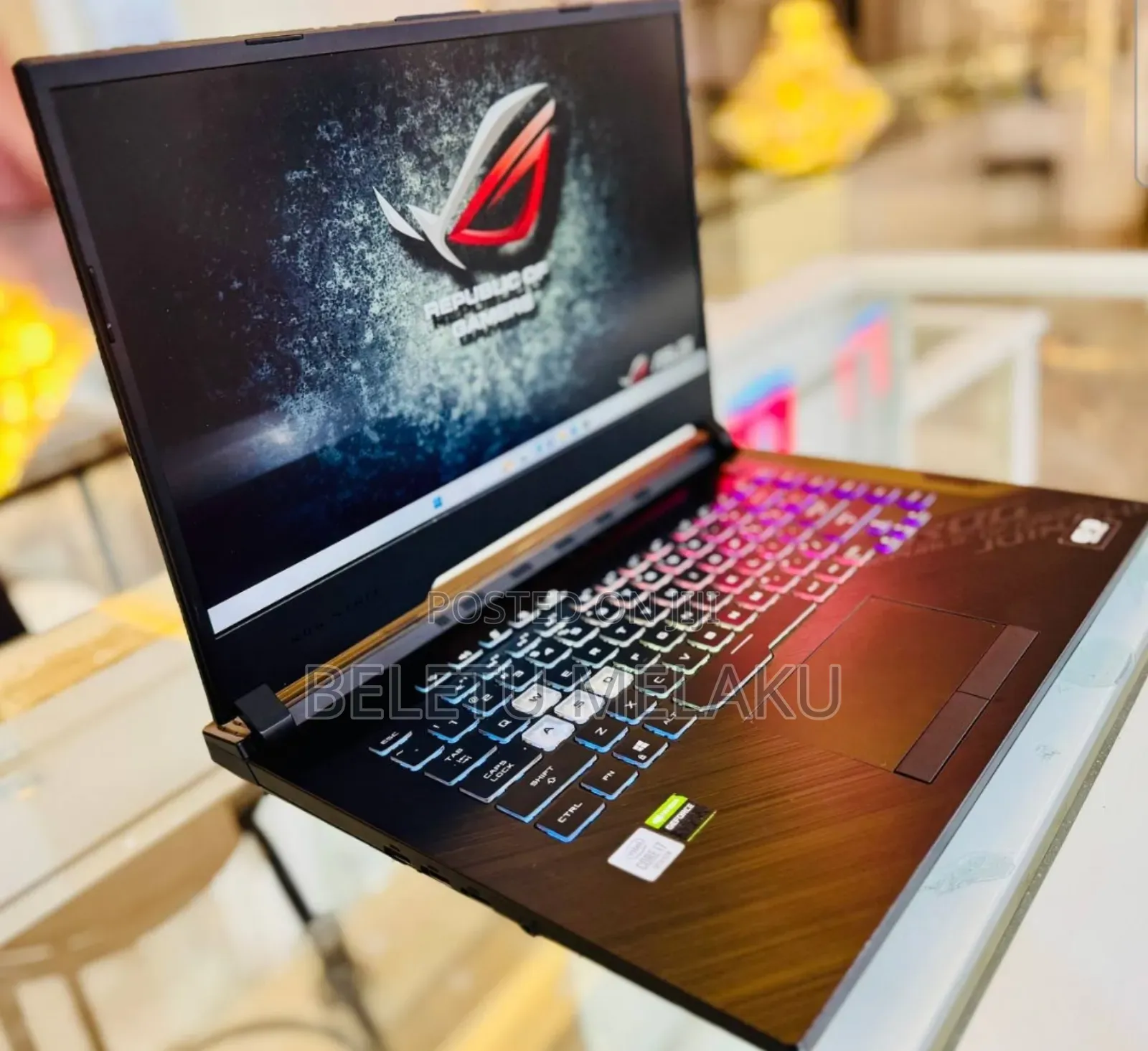 New Laptop Asus ROG Strix G15 16GB Intel Core I7 SSD 512GB