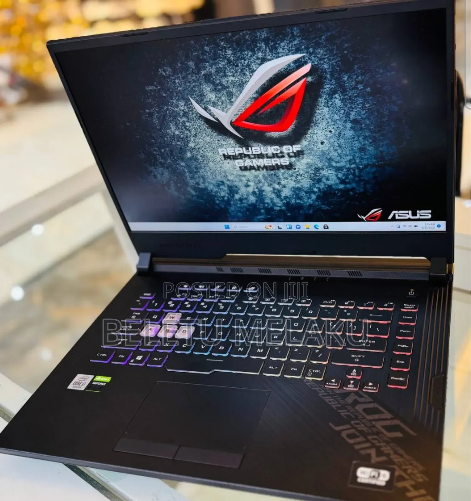 New Laptop Asus ROG Strix G15 16GB Intel Core I7 SSD 512GB