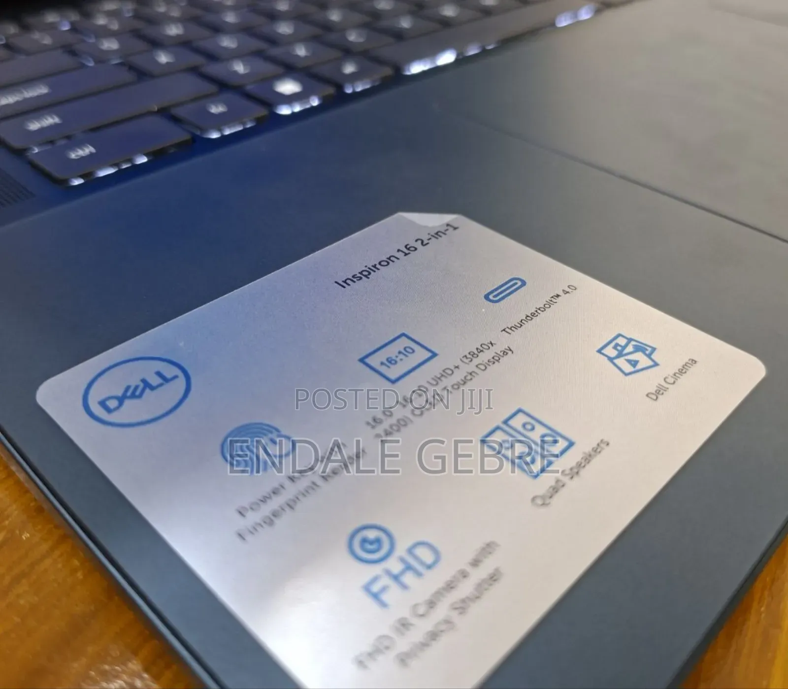 New Laptop Dell Inspiron 15 16GB Intel Core I7 SSD 1T