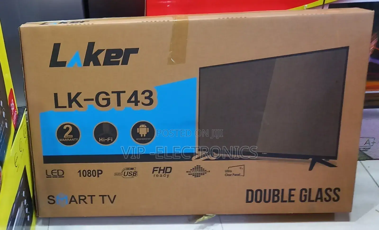 Laker Tv 43 Inch Tv Smart Android Tv