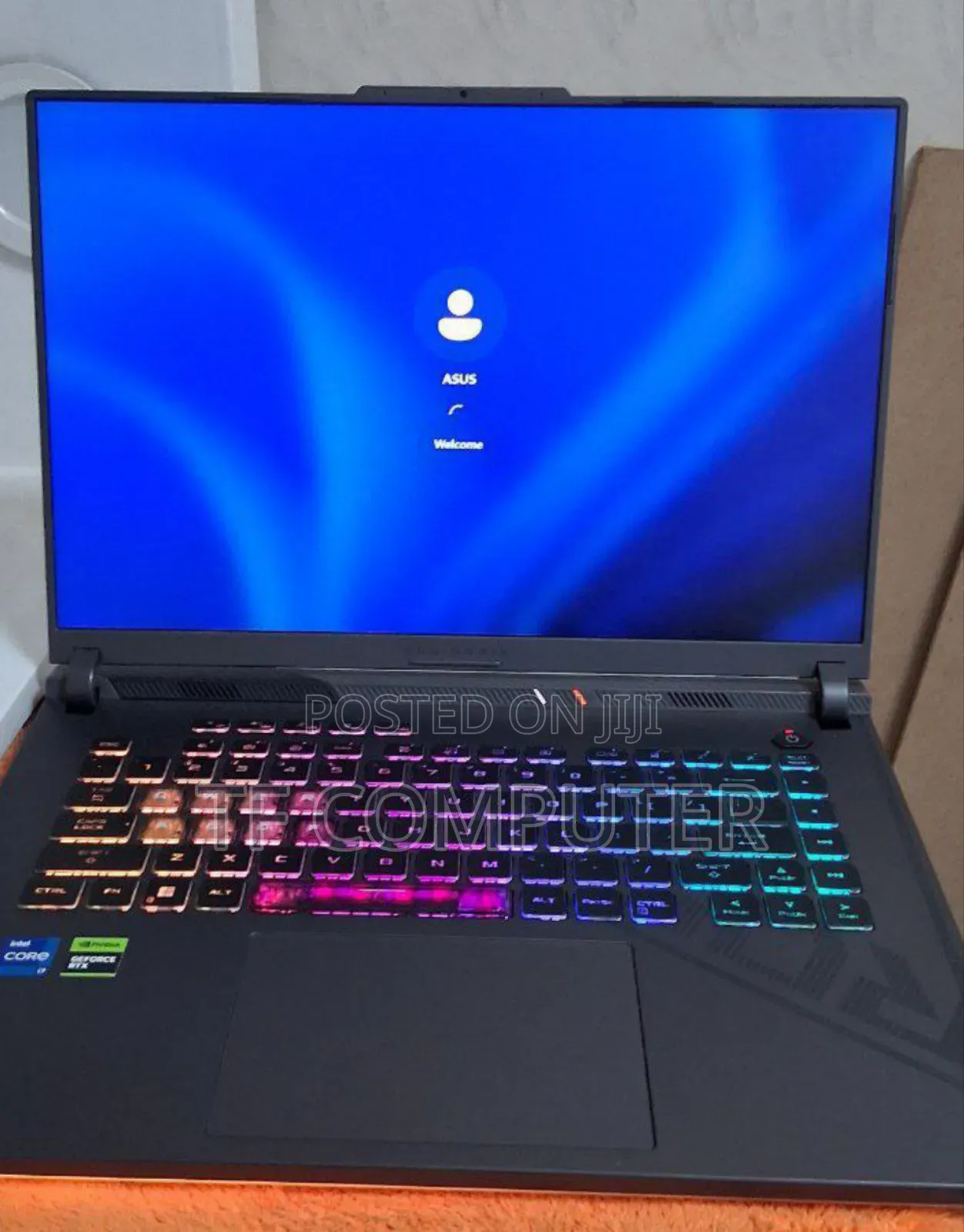 New Laptop Asus ROG Strix G16 G614 16GB Intel Core I7 SSD 1T