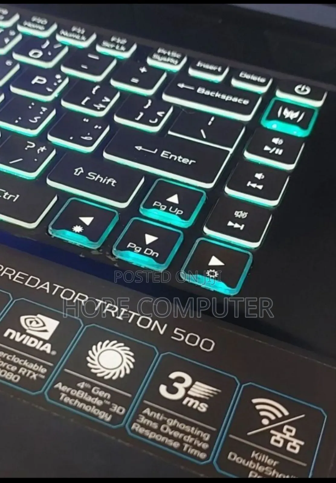 New Laptop Acer Predator Helios 300 16GB Intel Core I7 SSD 1T