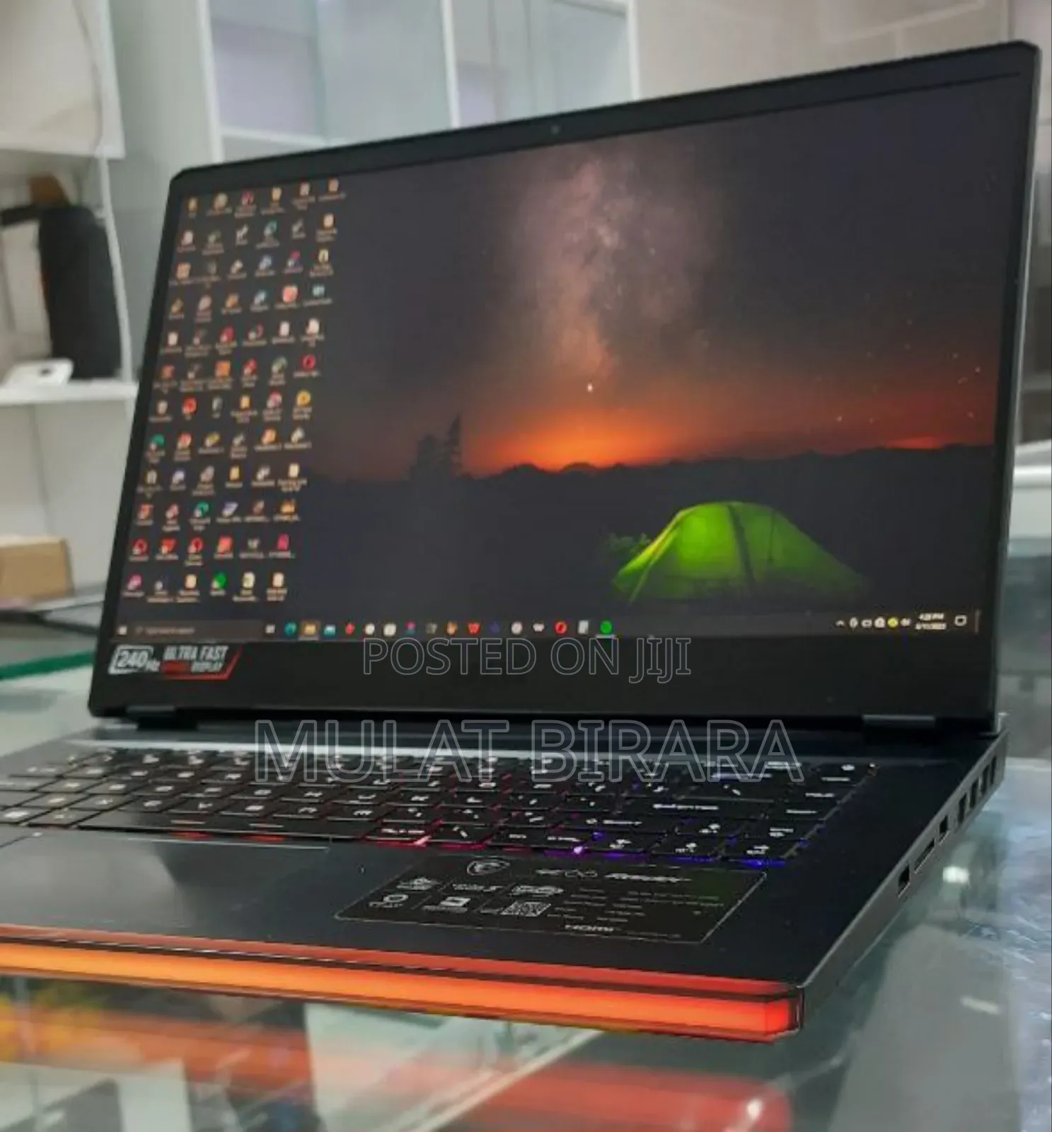 New Laptop MSI GE66 Raider 16GB Intel Core I7 SSD 512GB