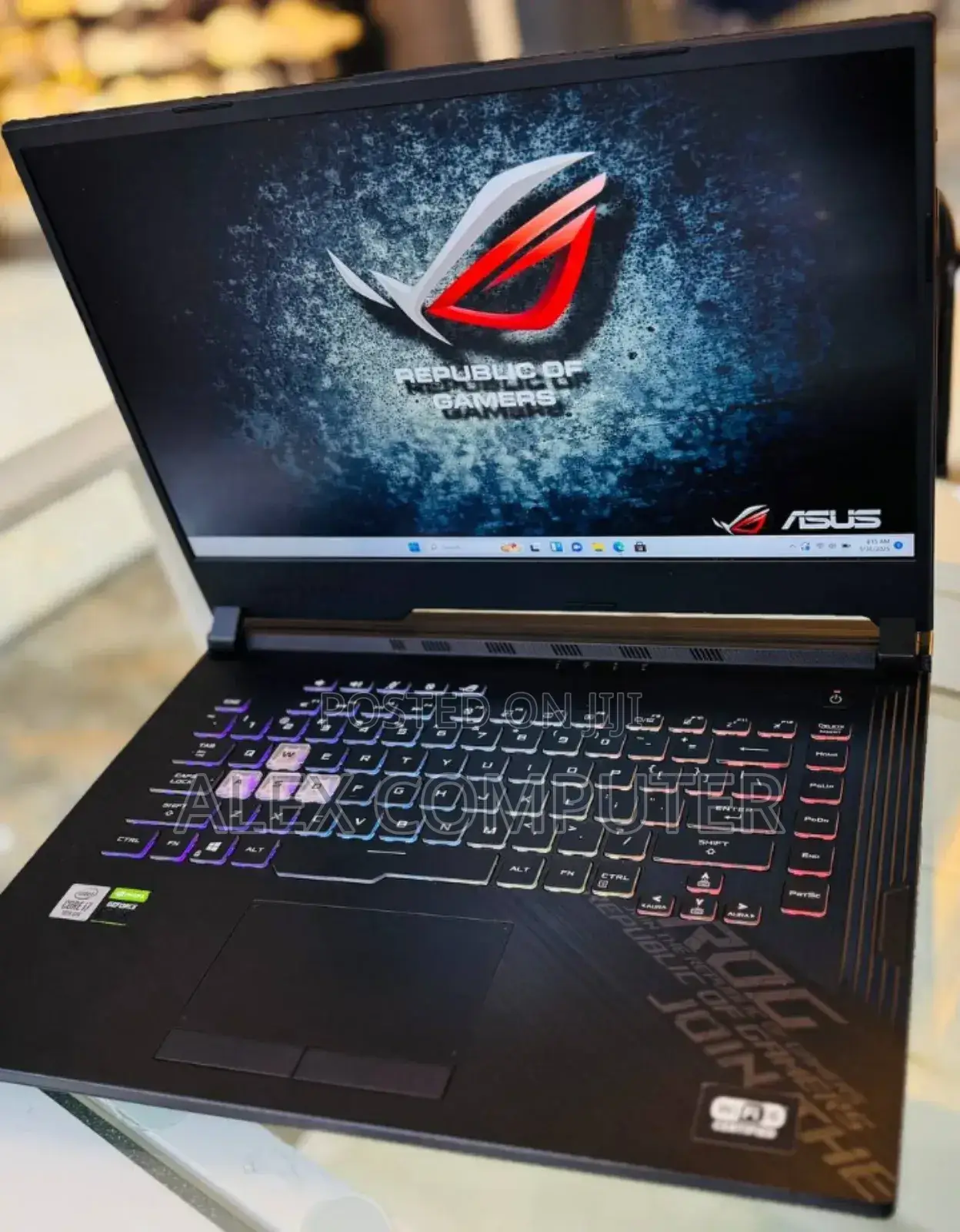 New Laptop Asus ROG Strix G15 G512 16GB Intel Core I7 SSD 512GB