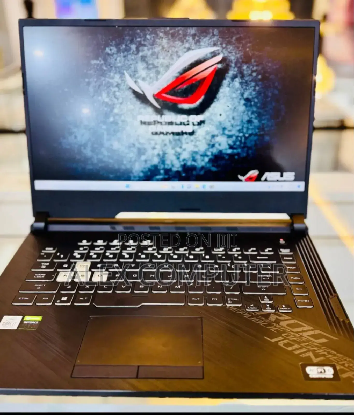 New Laptop Asus ROG Strix G15 G512 16GB Intel Core I7 SSD 512GB