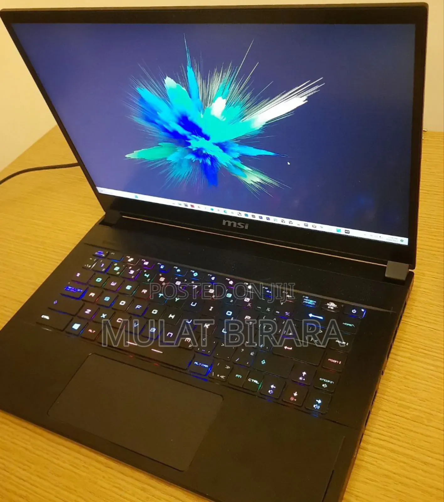 New Laptop MSI GS66 Stealth 10SGS 16GB Intel Core I7 SSD 1T