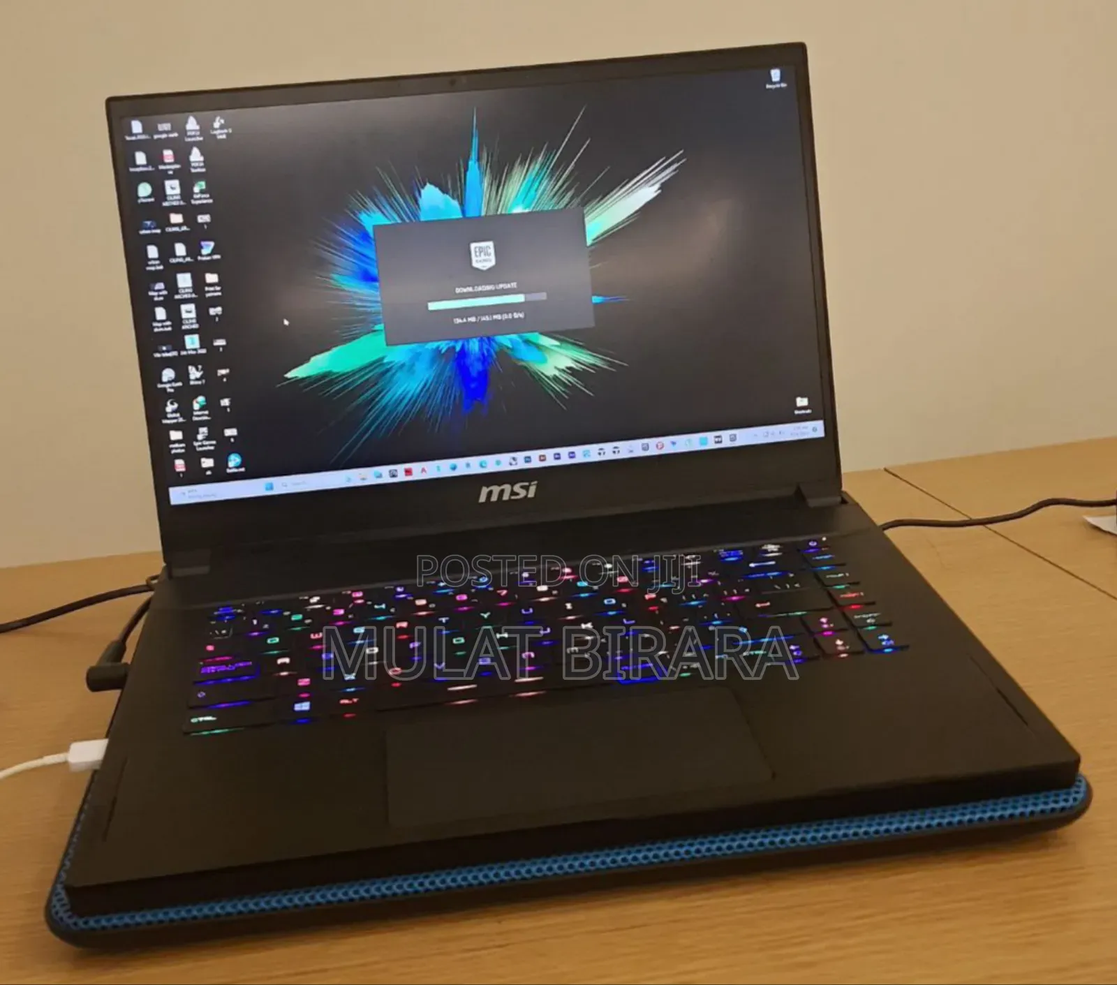 New Laptop MSI GS66 Stealth 10SGS 16GB Intel Core I7 SSD 1T