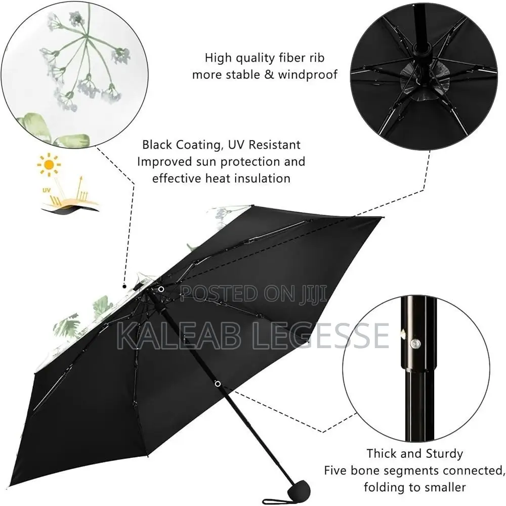  Mini Pocket Uv Umbrellas