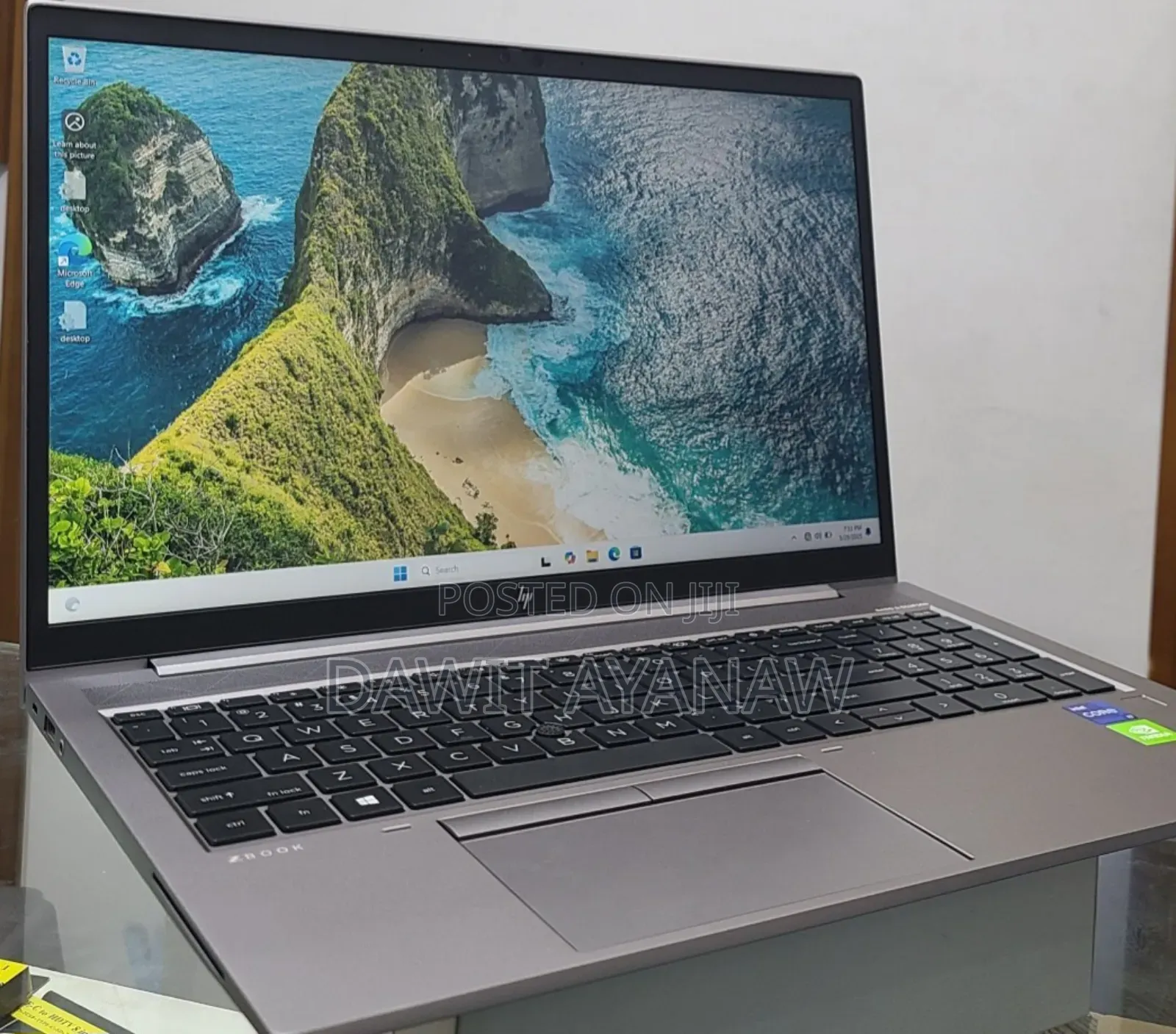 New Laptop HP ZBook 15 16GB Intel Core I7 SSD 512GB