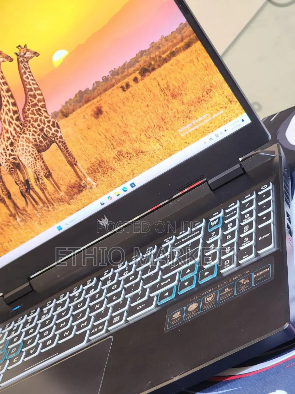 New Laptop Acer Predator Helios Neo 16 16GB Intel Core I7 SSD 1T