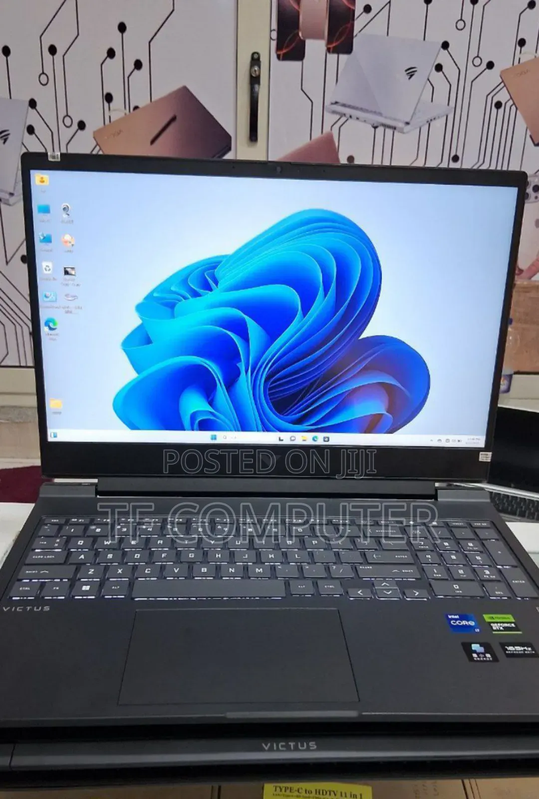 New Laptop HP Victus 16 16GB Intel Core I7 SSD 1T