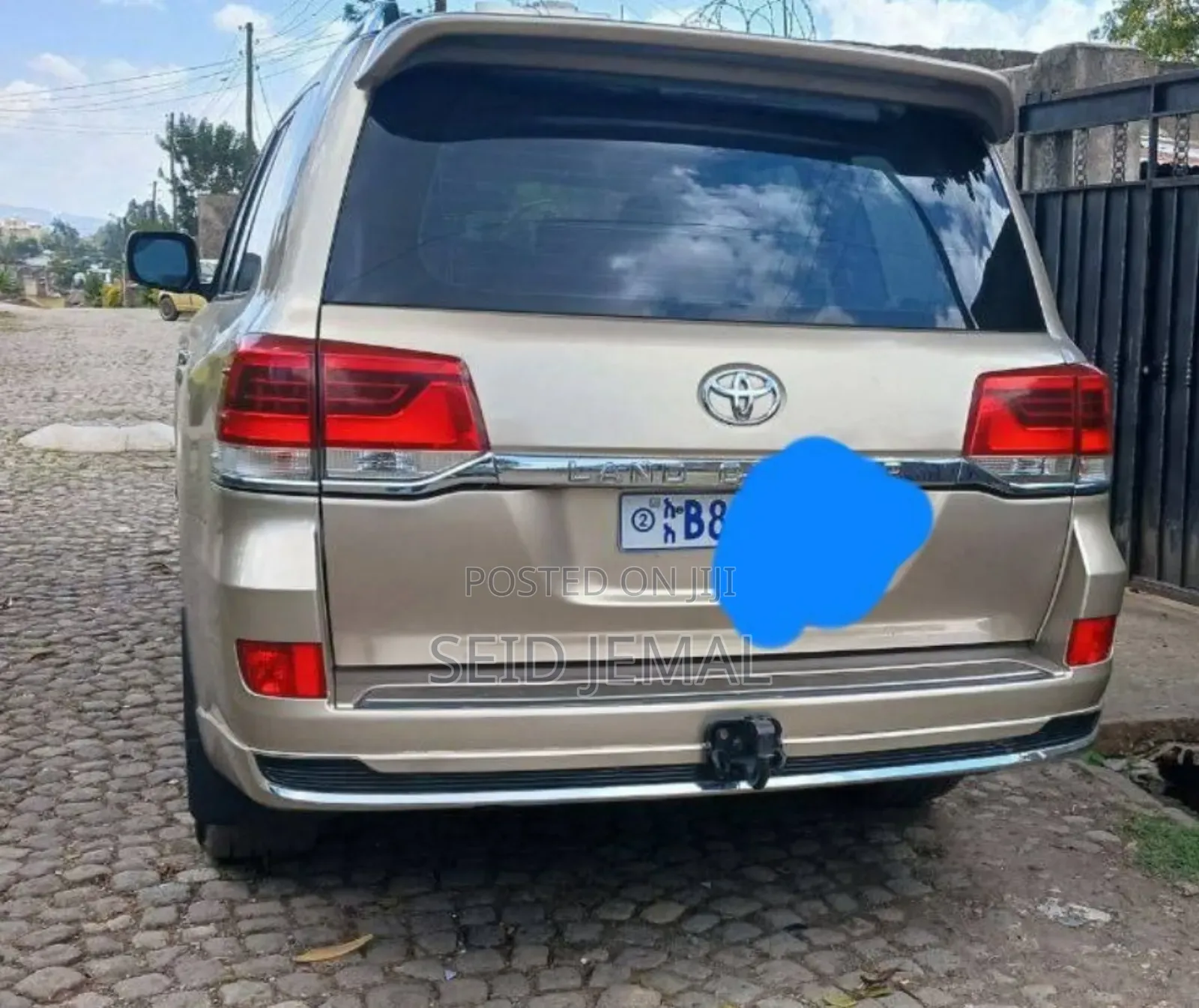 Toyota Land Cruiser 2008 Gold