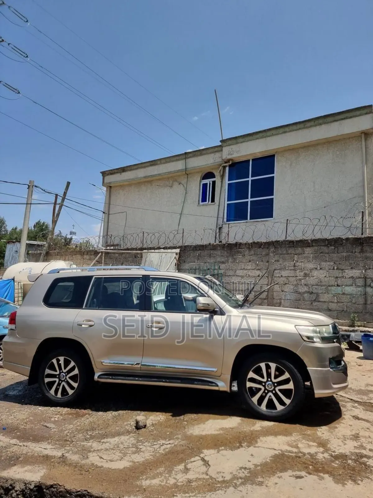 Toyota Land Cruiser 2008 Gold