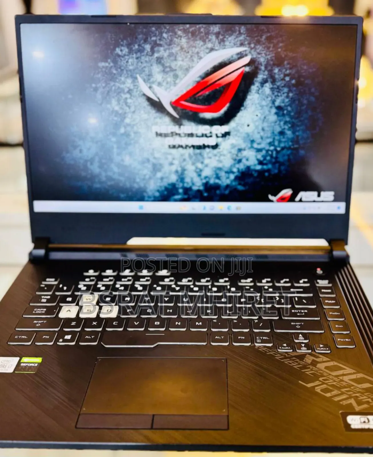 New Laptop Asus ROG Strix G15 16GB Intel Core I7 SSD 512GB