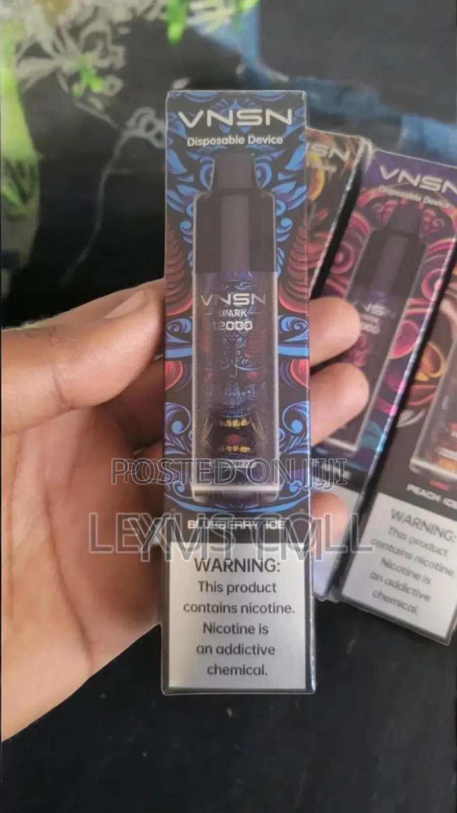 VNSN Spark 12,000 Puff Disposable Vape - Strawberry/Watermel