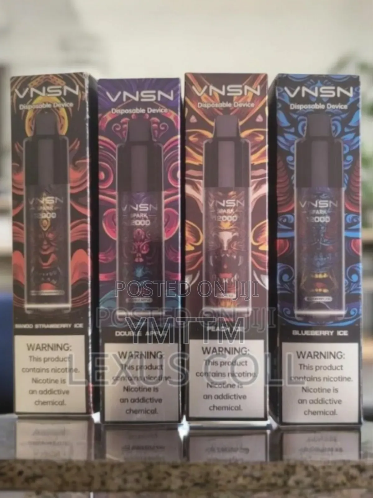 VNSN 12,000 Puff Vape * New Item * With Many Flavours