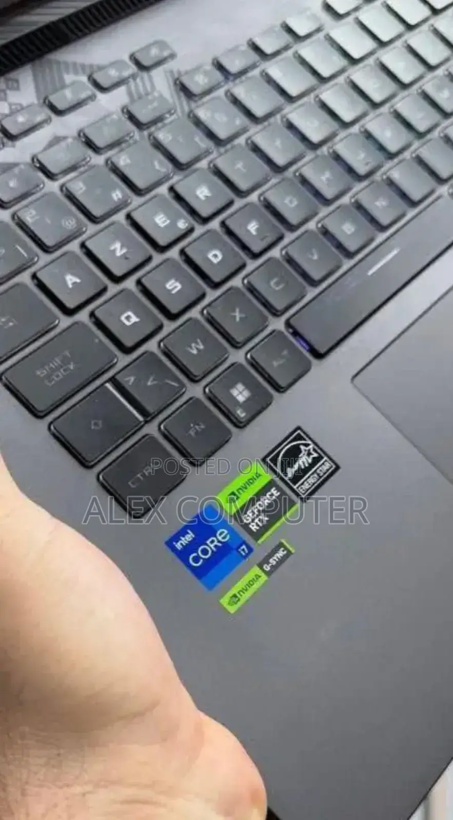 New Laptop Asus ROG Strix G16 G614 16GB Intel Core I7 SSD 1T