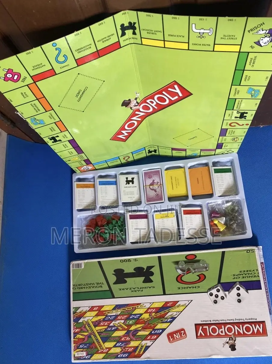 Monopoly Plus Snakes Ladders in One