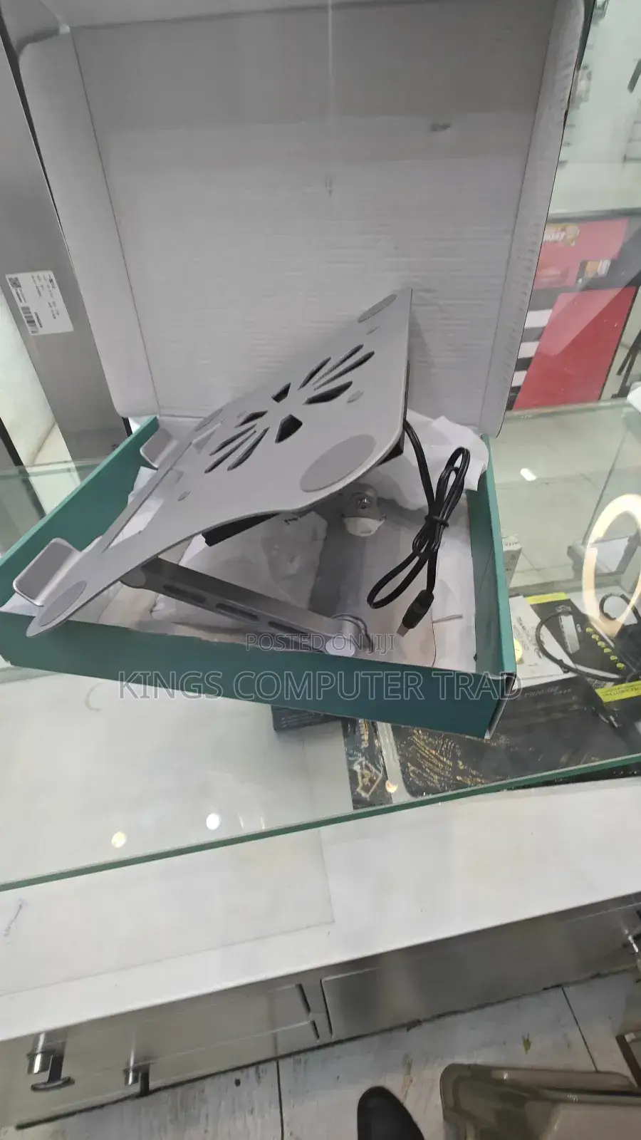 Portable Laptop Fan and Stand