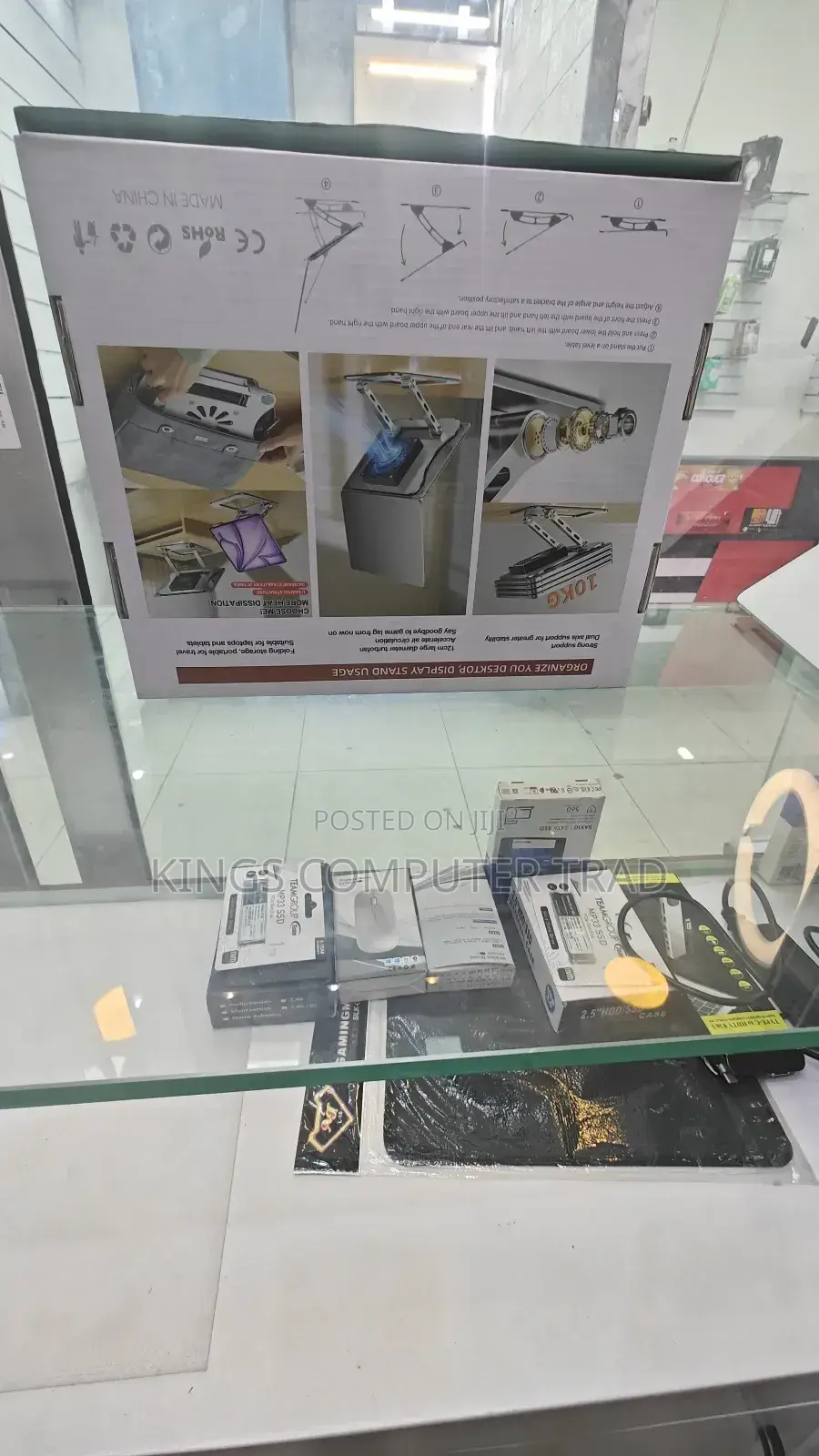 Portable Laptop Fan and Stand