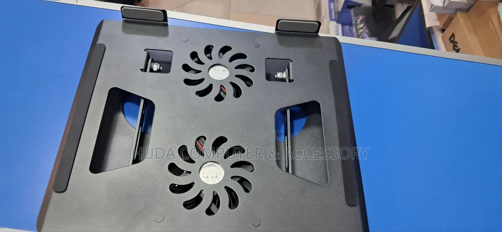 Laptop Stand and Dubel Fan