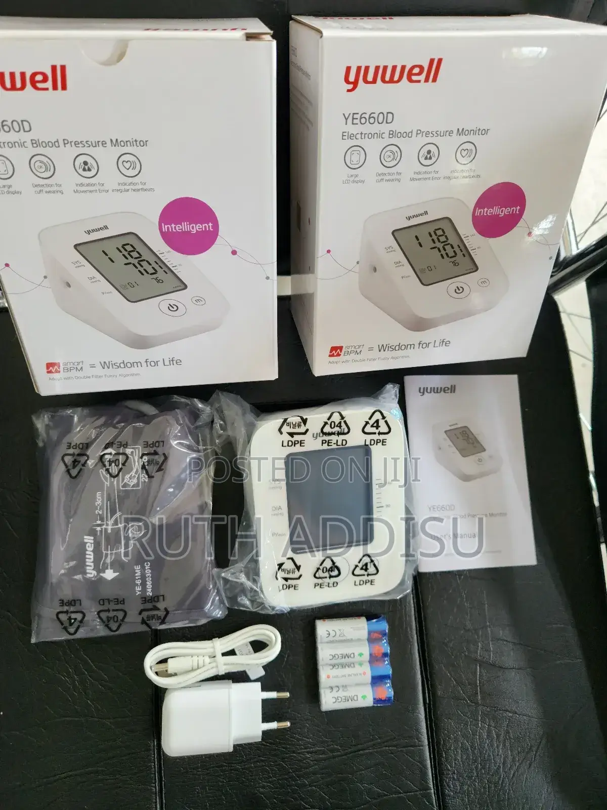 Digital Bp Yuwell Model Ye660d New Packed Digital Bp