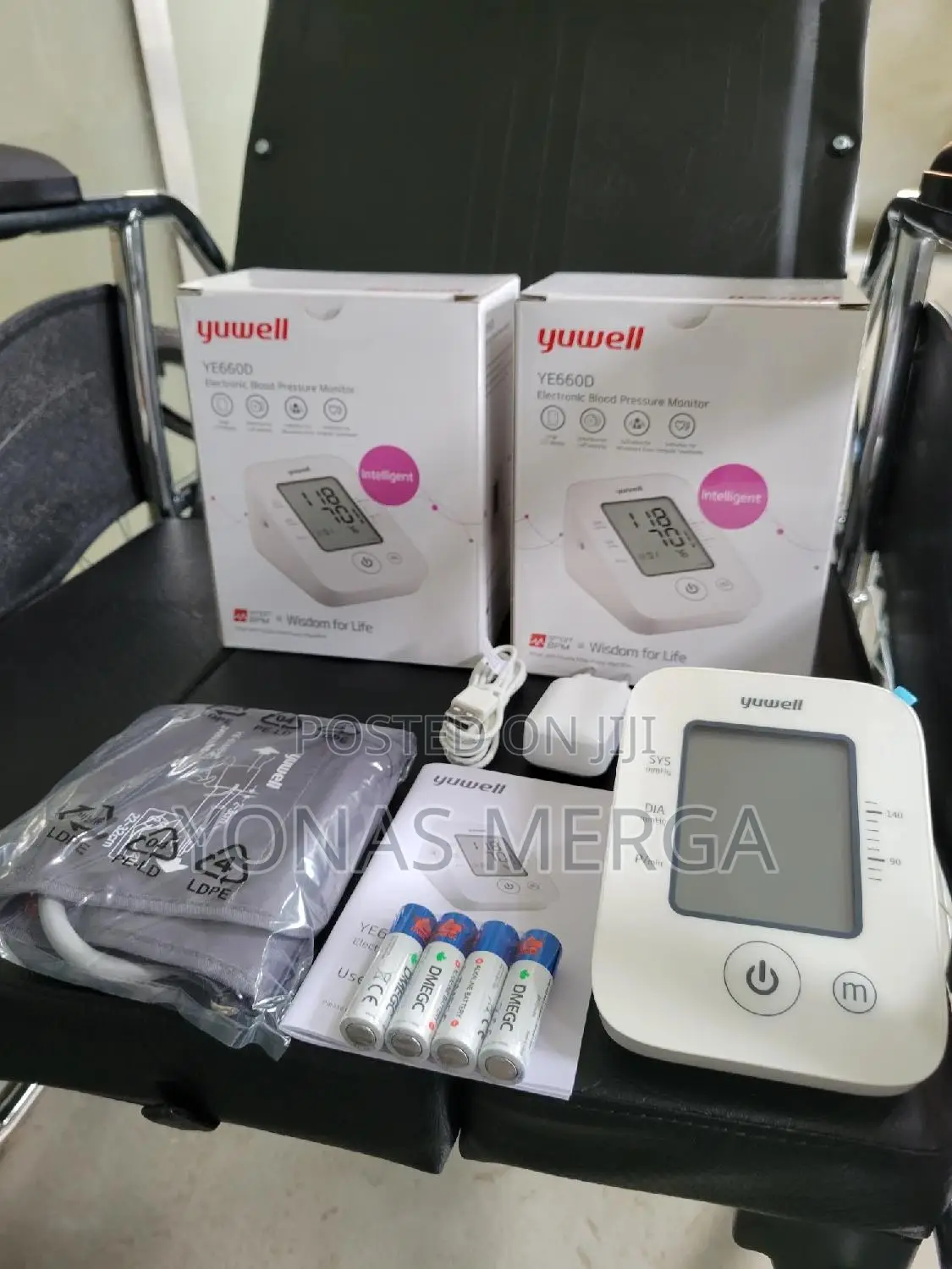Bp Monitoring/BPM/Clear Backlit LCD Display Show Measurement
