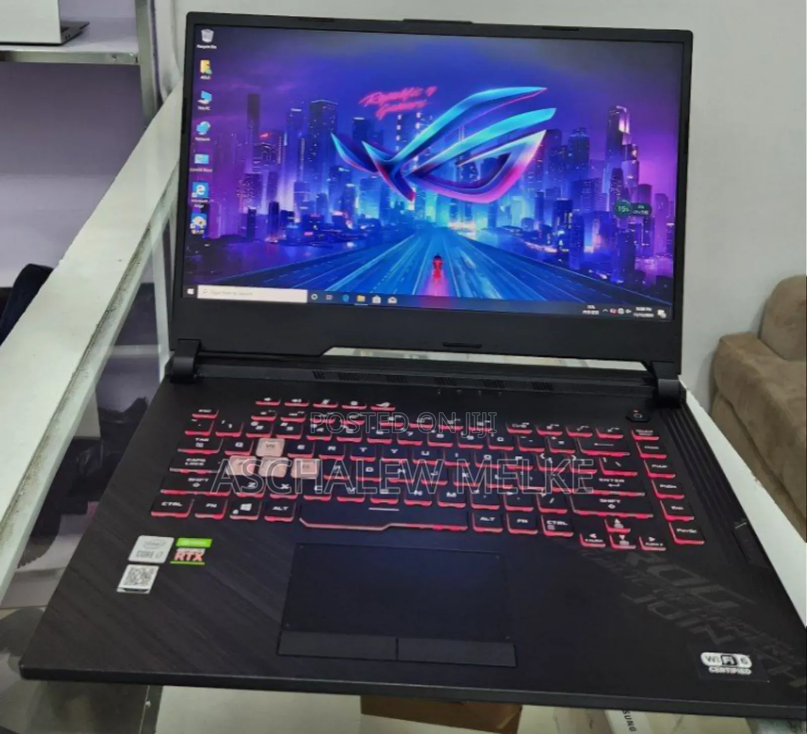 New Laptop Asus ROG Strix G15 16GB Intel Core I7 SSD 512GB