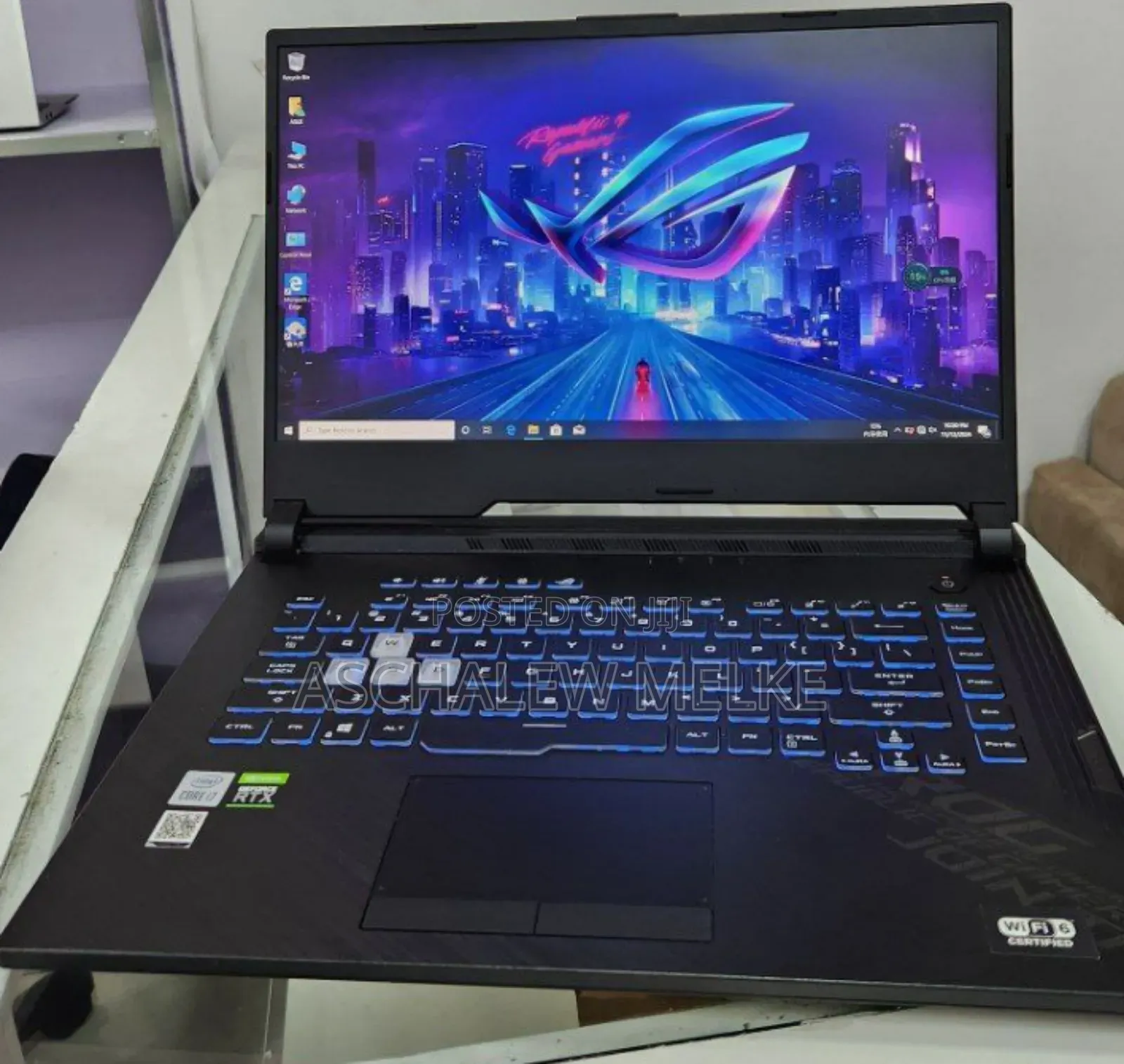 New Laptop Asus ROG Strix G15 16GB Intel Core I7 SSD 512GB